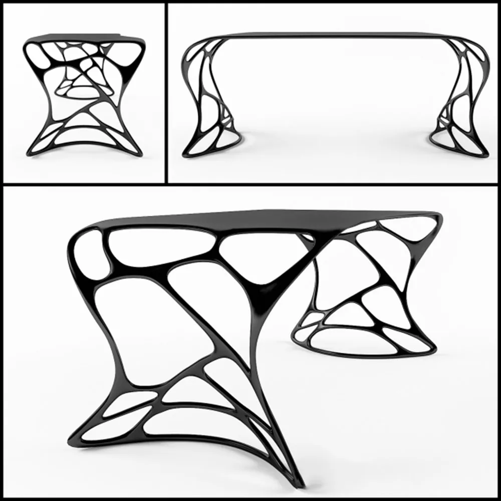 furniture – Beautifully designed table D-Desk 3D Model