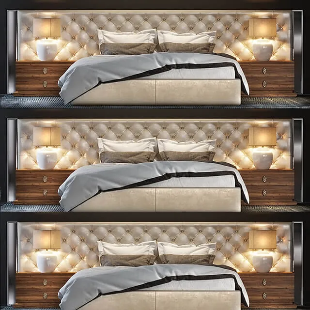 furniture – Bed 0002 3D Model furniture – Bed 0002 3D Model