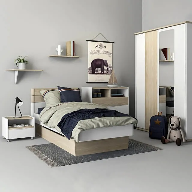 furniture – Bed 05 3D Model furniture – Bed 05 3D Model