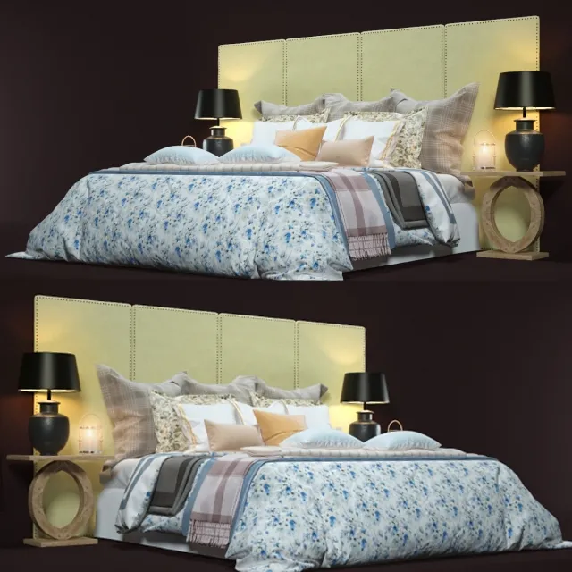 furniture – Bed 152 3D Model furniture – Bed 152 3D Model