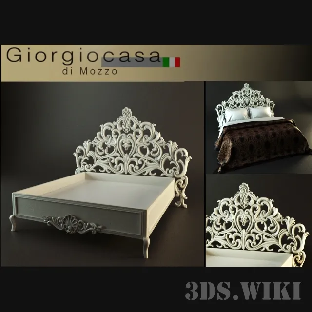 furniture – Bed 2119 A Giorgiocasa 3D Model furniture – Bed 2119 A Giorgiocasa 3D Model