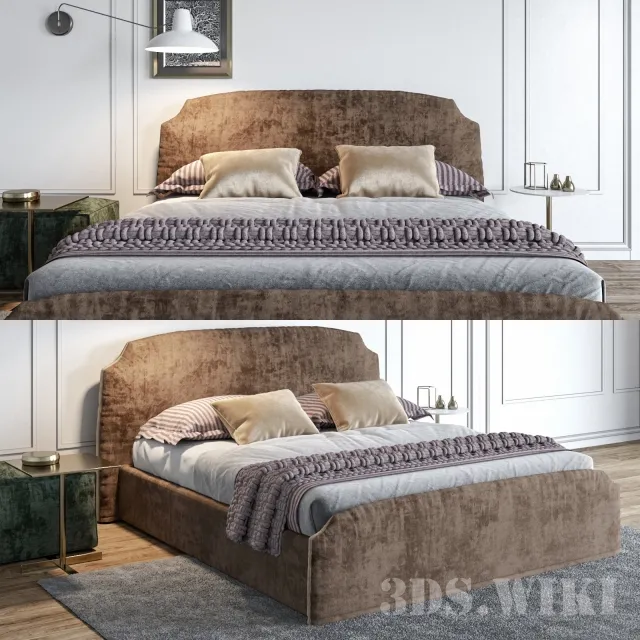 furniture – Bed 3D Model furniture – Bed 3D Model