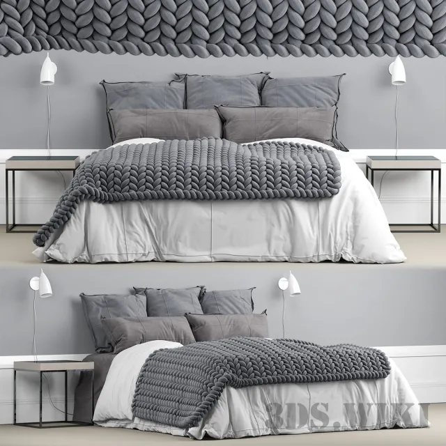 furniture – Bed 3D Model furniture – Bed 3D Model