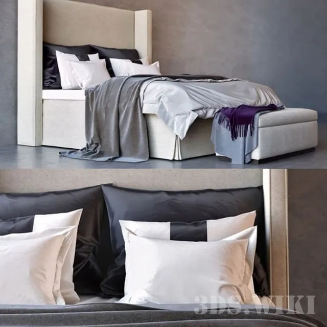 furniture – Bed 3D Model furniture – Bed 3D Model