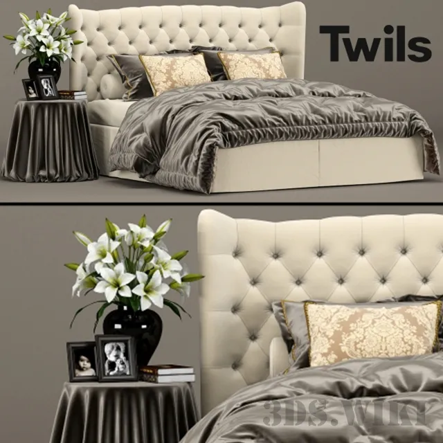 furniture – Bed 3D Model furniture – Bed 3D Model