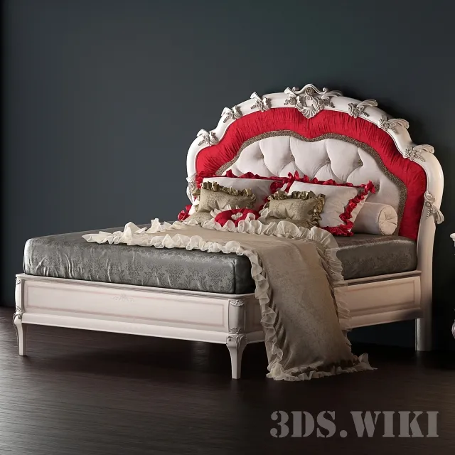 furniture – Bed Agostini Mobili Bol 029 3D Model