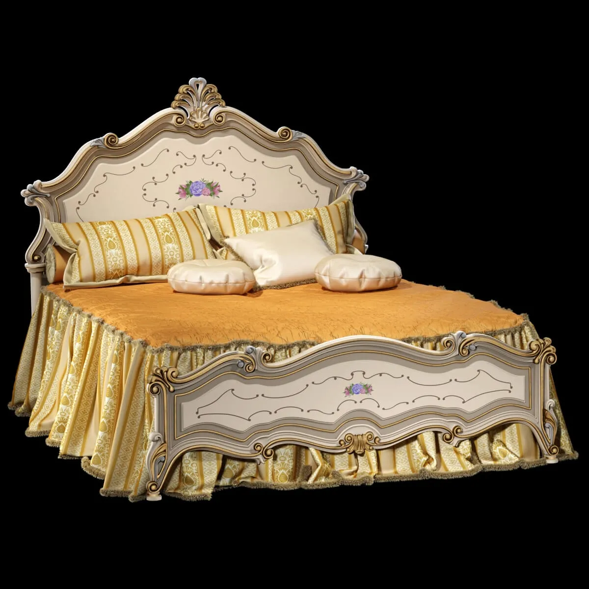 furniture – Bed Alberto Mario 3D Model furniture – Bed Alberto Mario 3D Model