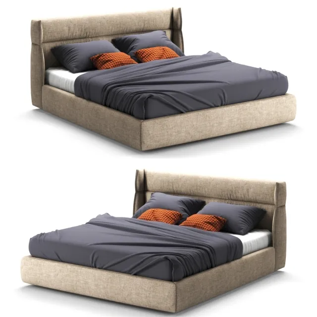 furniture – Bed Alf DaFre Oregon 3D Model