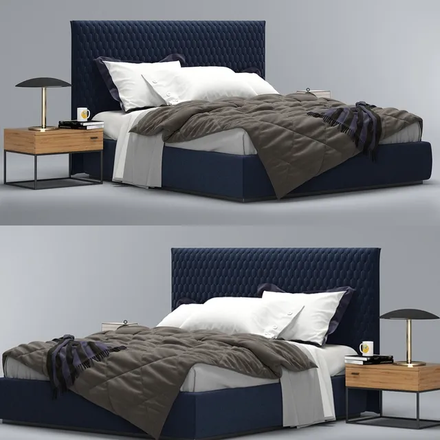 furniture – Bed Allen Alf 3D Model furniture – Bed Allen Alf 3D Model