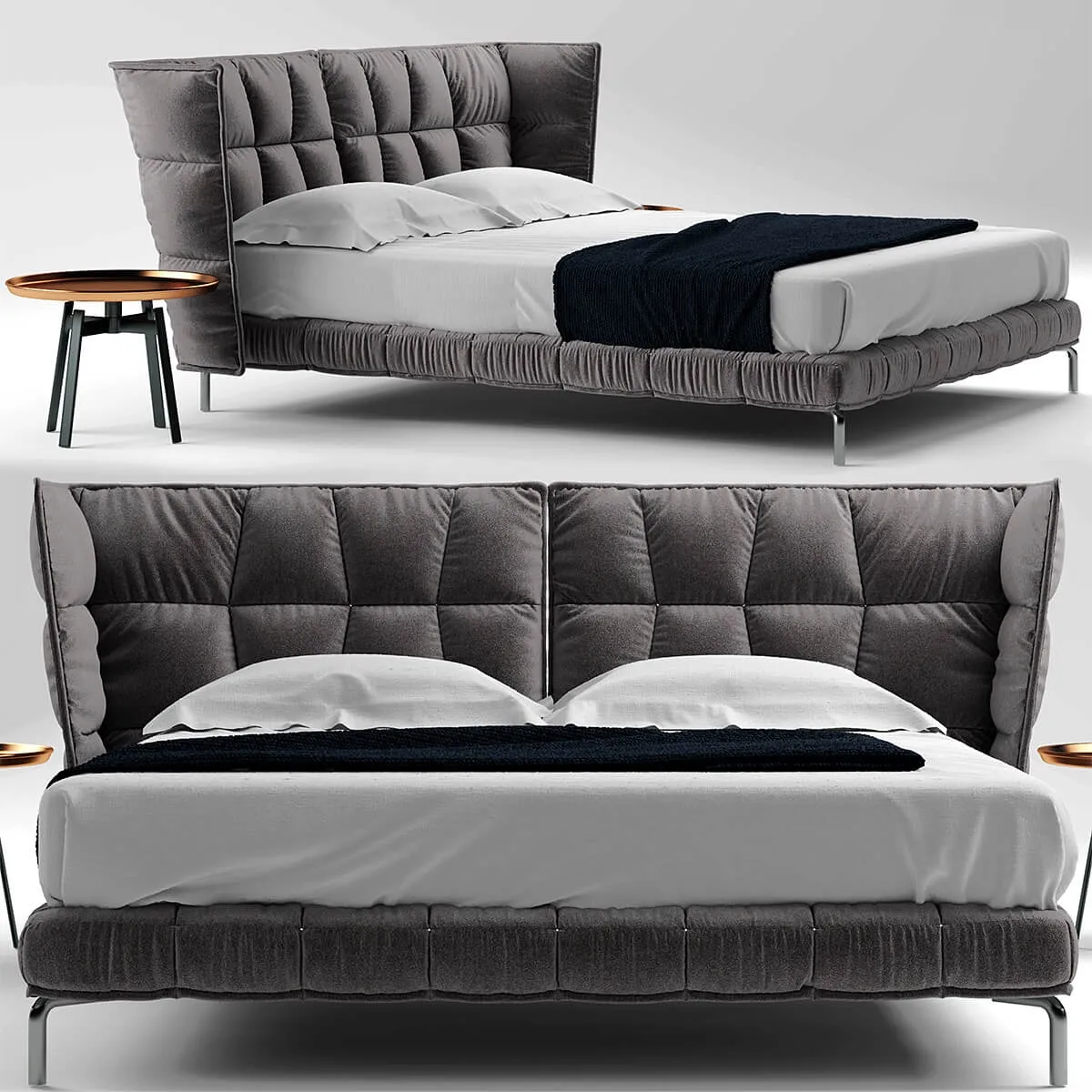 furniture – Bed B and B husk bett Bed Patricia Urquiola Husk Outdoor 3D Model furniture – Bed B and B husk bett Bed Patricia Urquiola Husk Outdoor 3D Model