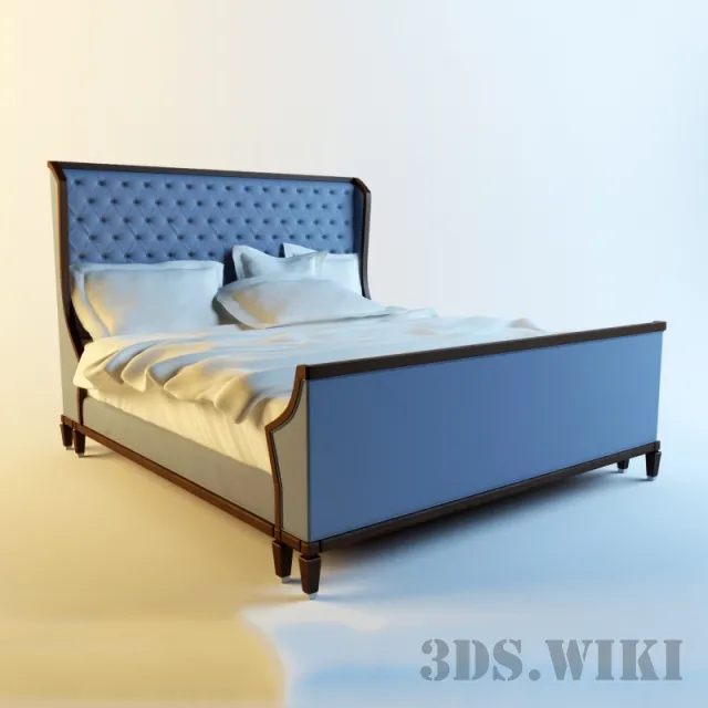 furniture – Bed Baker BH 6115 3D Model