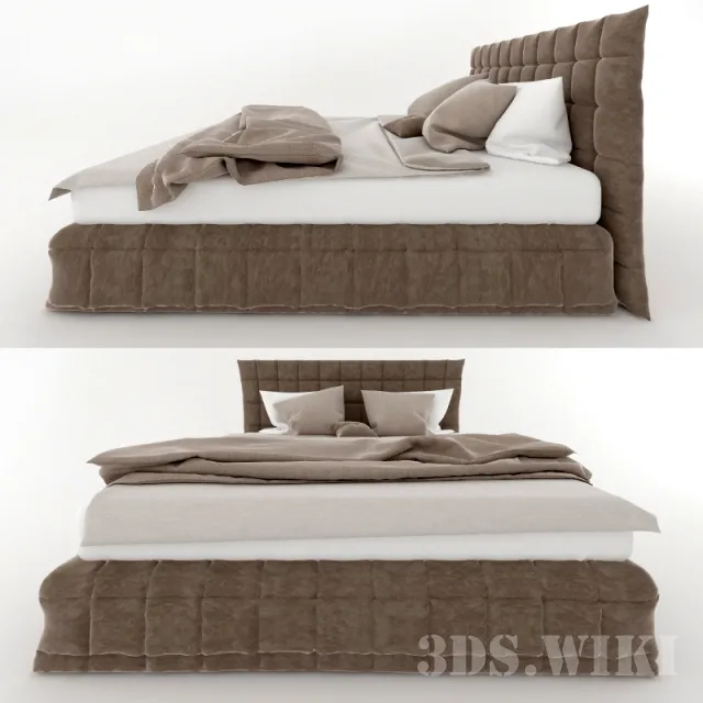 furniture – Bed Barcelona 160 3D Model