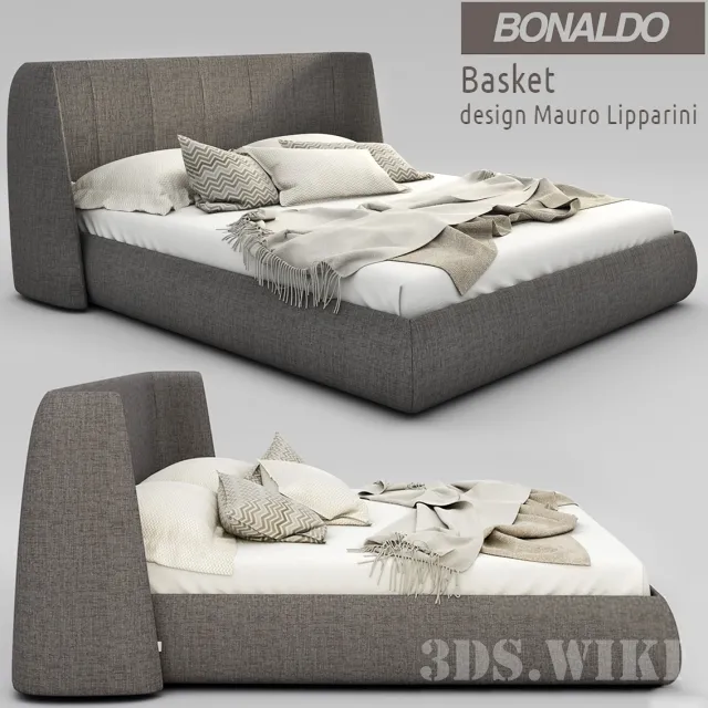 furniture – Bed BASKET By Bonaldo 3D Model furniture – Bed BASKET By Bonaldo 3D Model