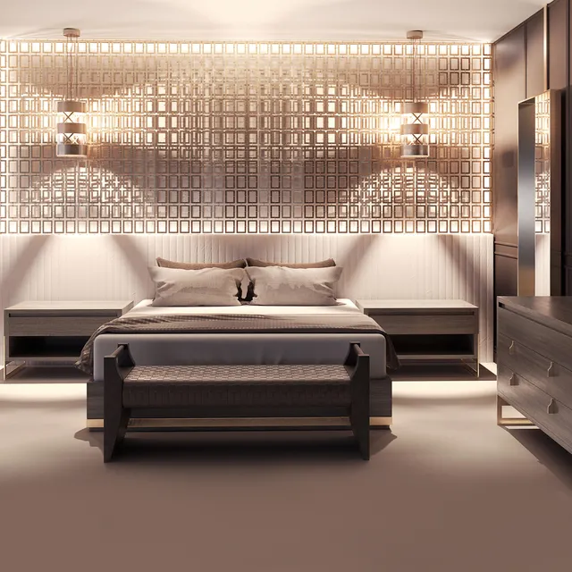 furniture – Bed Bellavista collection 2 3D Model furniture – Bed Bellavista collection 2 3D Model