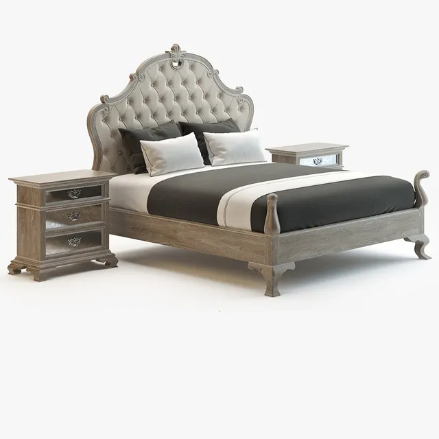 furniture – Bed Bernhardt Campania 32 3D Model furniture – Bed Bernhardt Campania 32 3D Model
