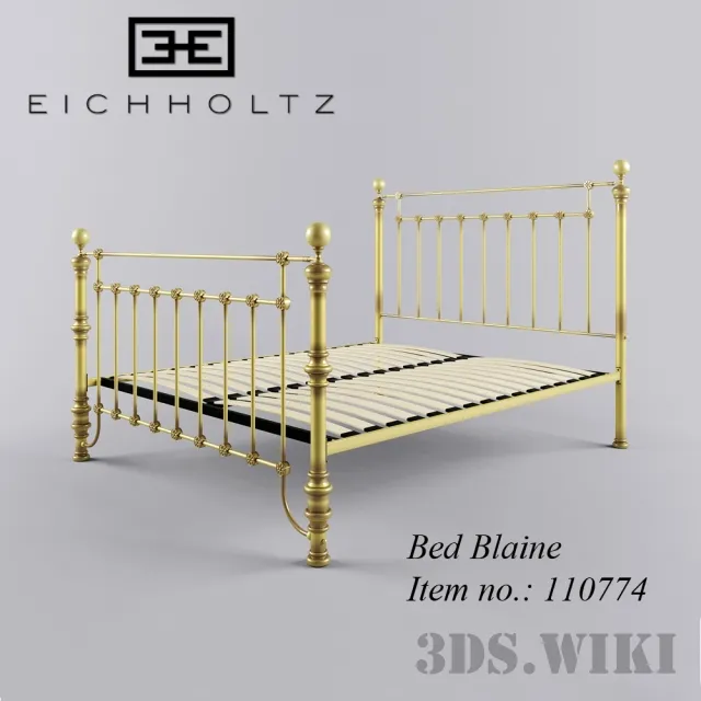 furniture – Bed blaine 3D Model furniture – Bed blaine 3D Model