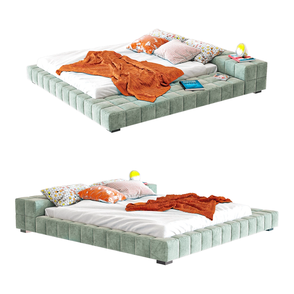 furniture – Bed Bonaldo Squaring 3D Model furniture – Bed Bonaldo Squaring 3D Model