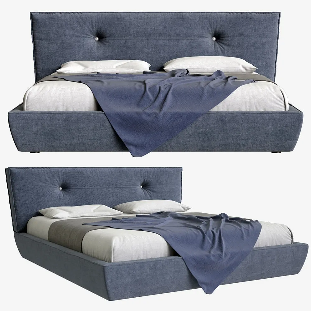 furniture – Bed Busnelli Sausalito 3D Model furniture – Bed Busnelli Sausalito 3D Model