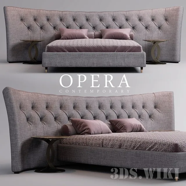 furniture – Bed BUTTERFLY Opera Contemporary by Angelo Cappellini 3D Model furniture – Bed BUTTERFLY Opera Contemporary by Angelo Cappellini 3D Model