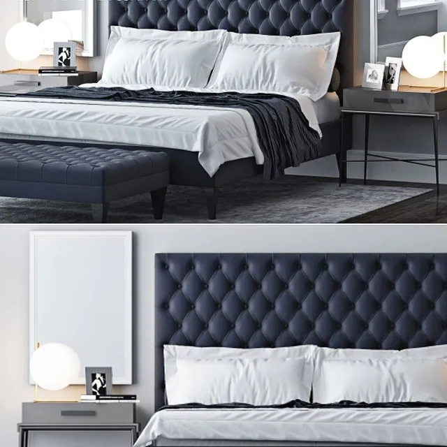 furniture – Bed by S and C 3063 3D Model