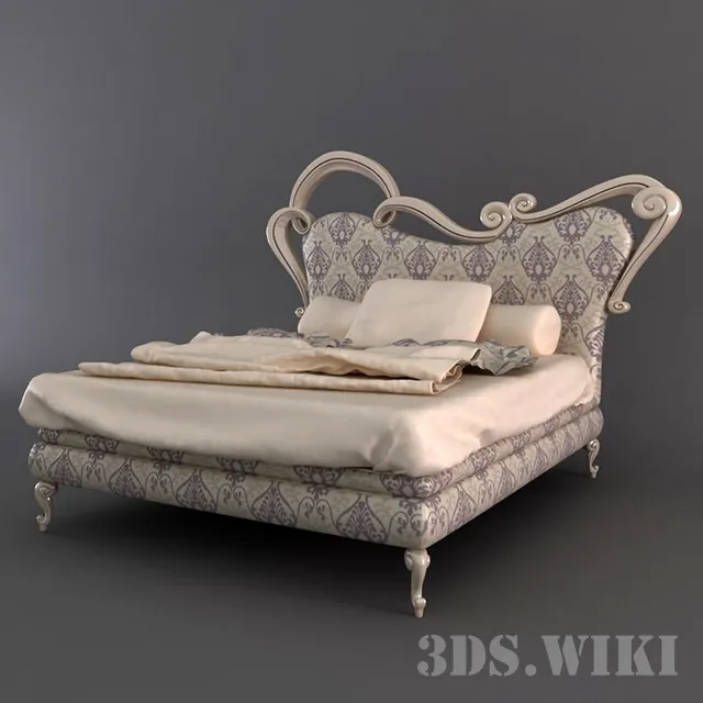 furniture – Bed Ciac Mon Amour 3D Model furniture – Bed Ciac Mon Amour 3D Model