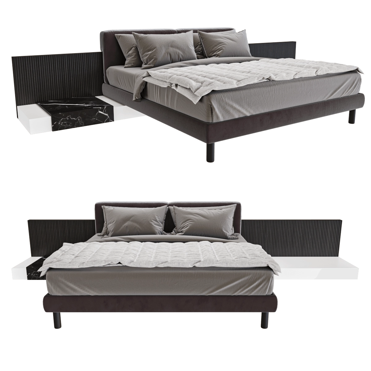 furniture – Bed Cliff 3D Model furniture – Bed Cliff 3D Model