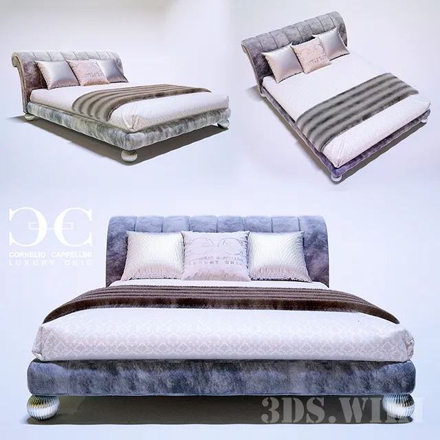 furniture – Bed CORNELIO CAPPELLINI OF INTERIORS GARY 5200 3D Model furniture – Bed CORNELIO CAPPELLINI OF INTERIORS GARY 5200 3D Model