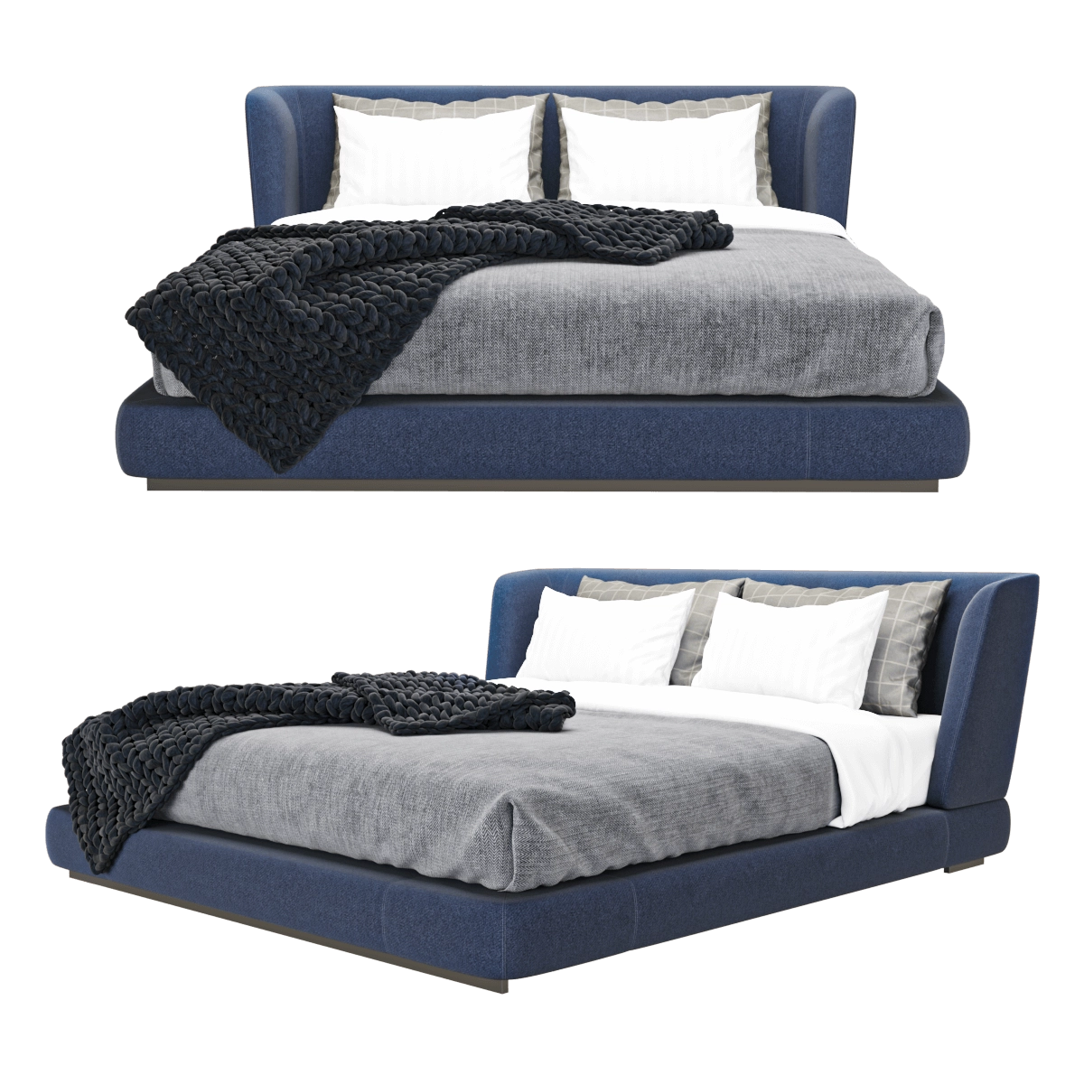 furniture – Bed Creed 3D Model furniture – Bed Creed 3D Model