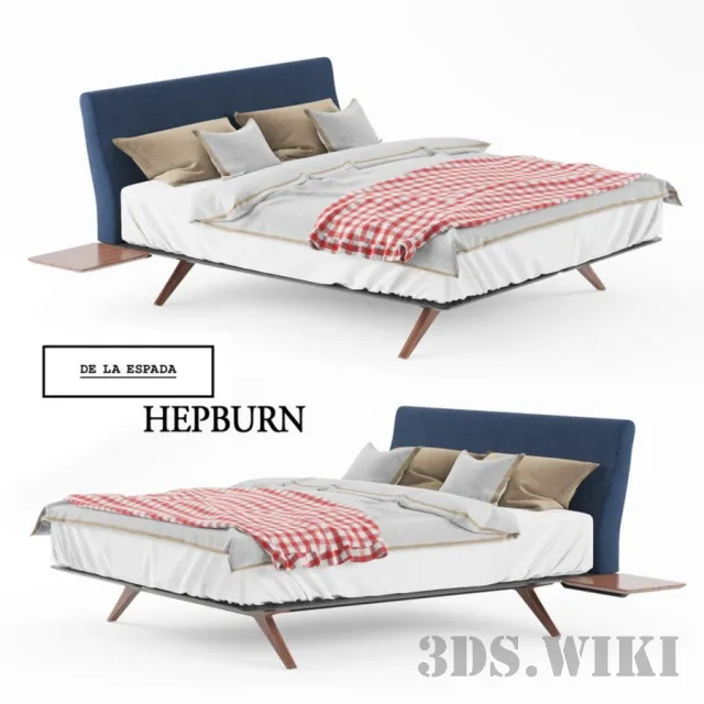 furniture – BED de la espada hupburn (max fbx) 3D Model furniture – BED de la espada hupburn (max fbx) 3D Model