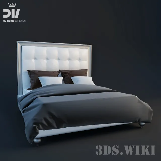 furniture – Bed DV Home Bed Contrast 3D Model