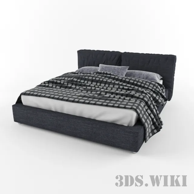 furniture – Bed Elena 3D Model