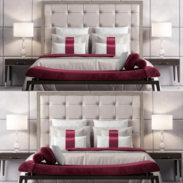 furniture – Bed Fendi Casa Deville 3D Model furniture – Bed Fendi Casa Deville 3D Model