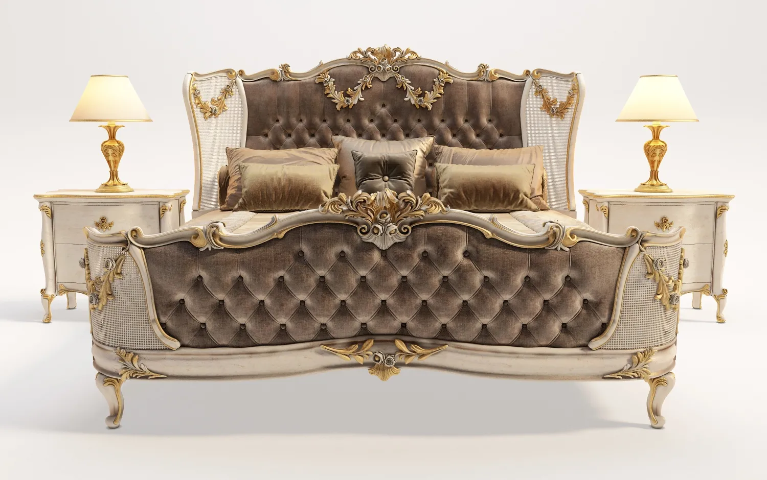 furniture – Bed Florence Art 2 3D Model furniture – Bed Florence Art 2 3D Model