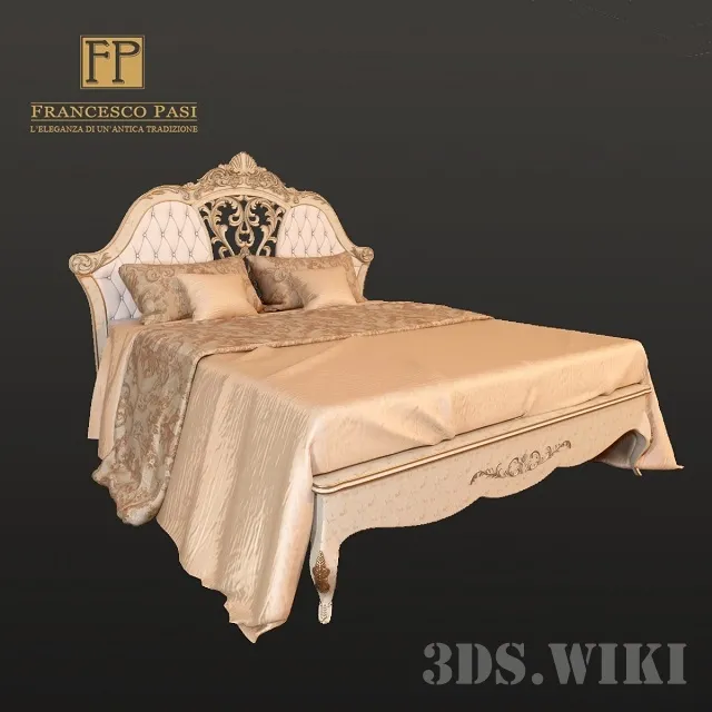 furniture – Bed FRANCESCO PASI GRAN GUARDIA 2052 LBA / FO 3D Model furniture – Bed FRANCESCO PASI GRAN GUARDIA 2052 LBA / FO 3D Model
