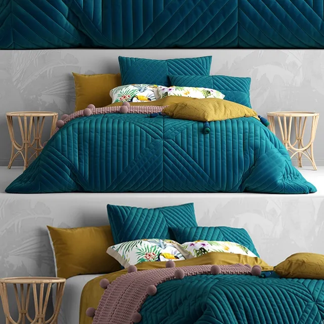 furniture – Bed from bedding adairs australia 4 3D Model furniture – Bed from bedding adairs australia 4 3D Model