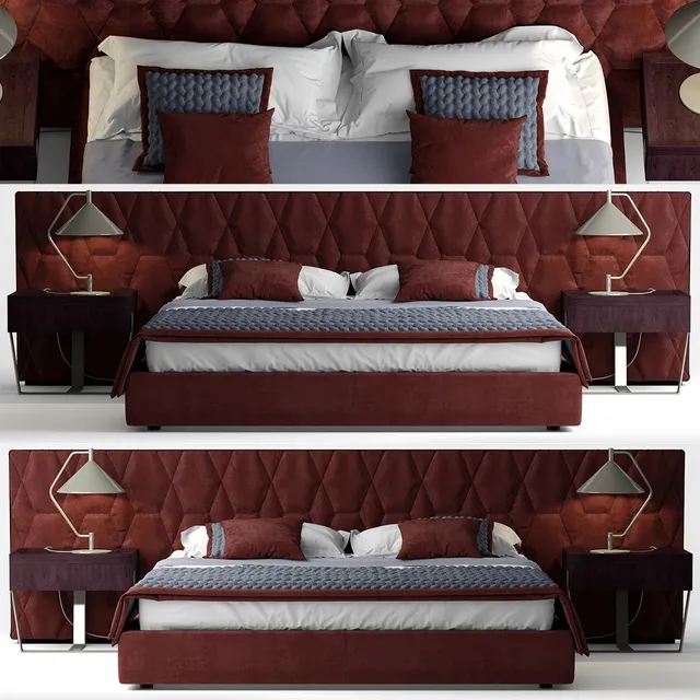 furniture – Bed from Ferris Rafauli 2 3D Model furniture – Bed from Ferris Rafauli 2 3D Model