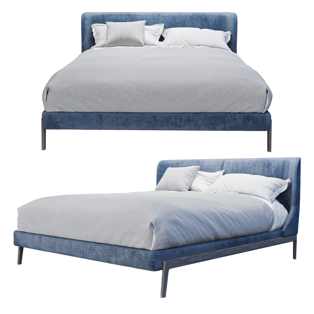 furniture – Bed Fulham 3D Model furniture – Bed Fulham 3D Model
