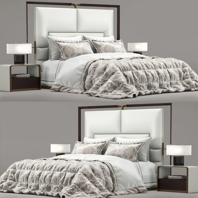 furniture – Bed Grace Rugiano 3D Model furniture – Bed Grace Rugiano 3D Model