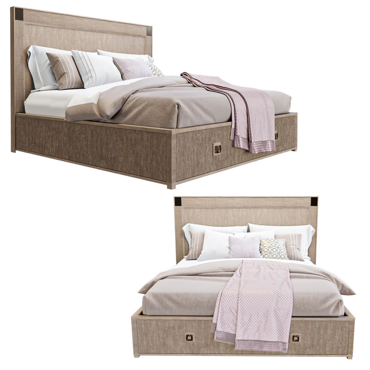 furniture – Bed Hudson 3D Model furniture – Bed Hudson 3D Model