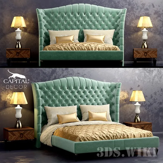 furniture – Bed KESY Capital Decor 3D Model furniture – Bed KESY Capital Decor 3D Model