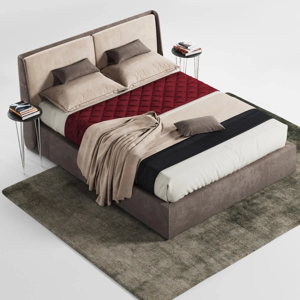 furniture – Bed Kevin 3D Model furniture – Bed Kevin 3D Model