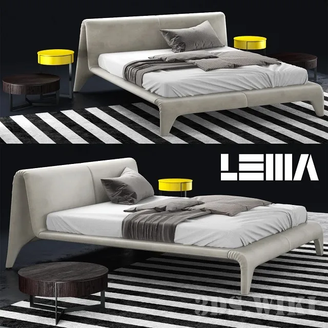furniture – Bed KIDO lema 3D Model furniture – Bed KIDO lema 3D Model