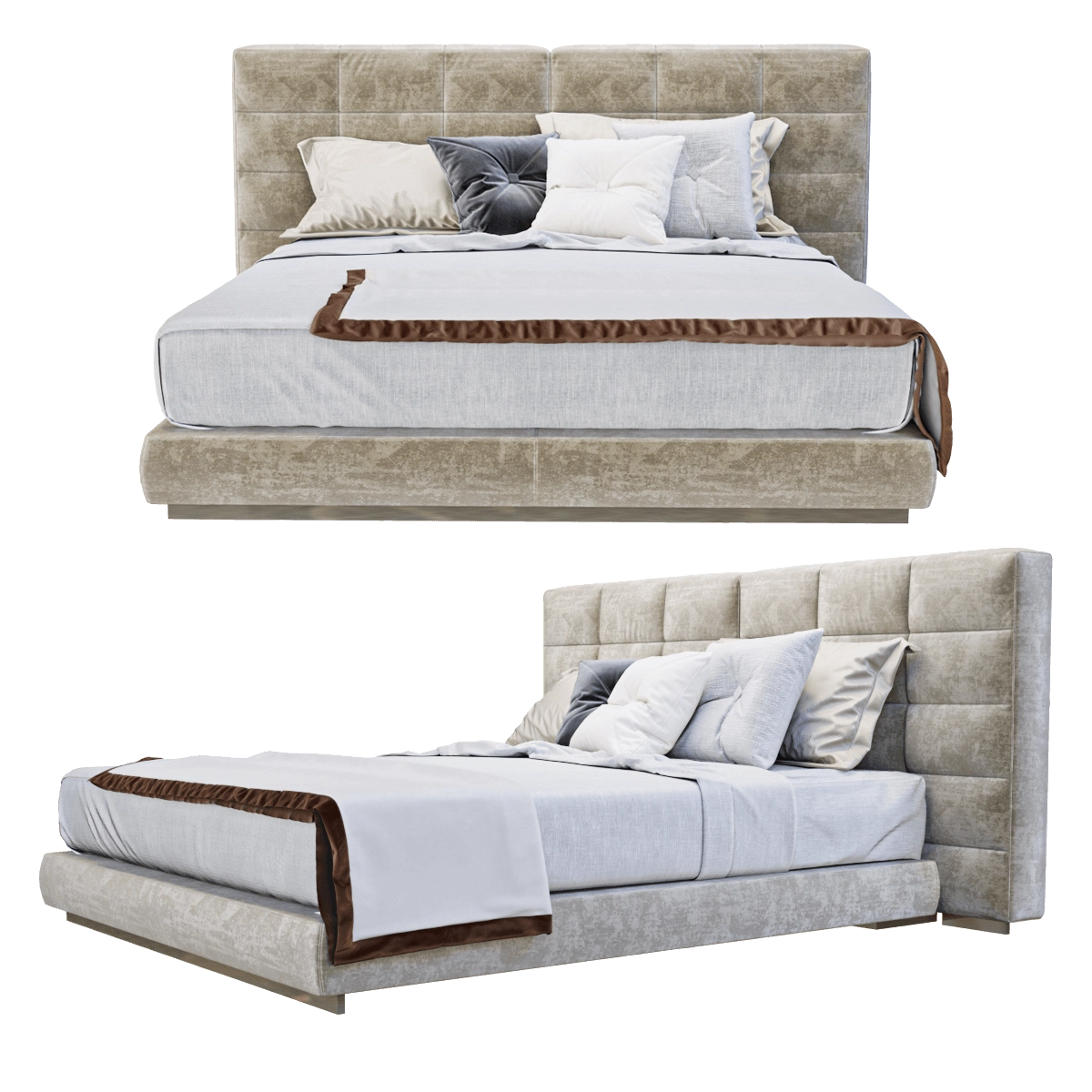 furniture – Bed Lawrence 3D Model furniture – Bed Lawrence 3D Model