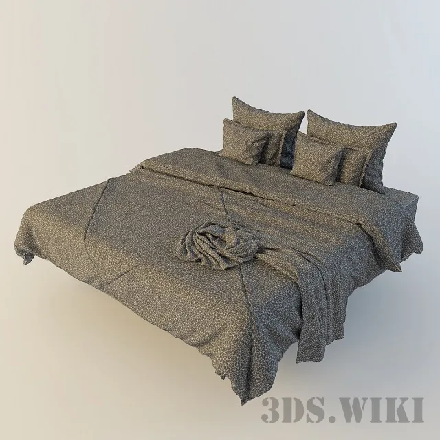 furniture – Bed linen 3D Model