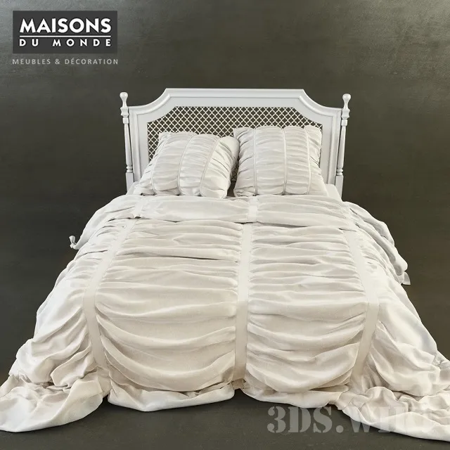 furniture – Bed linen Maisons Du Monde 4 3D Model furniture – Bed linen Maisons Du Monde 4 3D Model