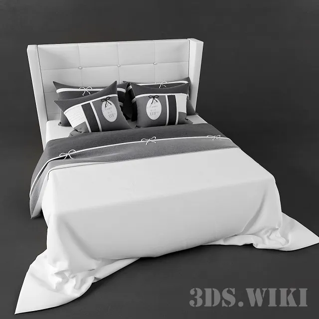 furniture – Bed linen Maisons Du Monde 5 3D Model furniture – Bed linen Maisons Du Monde 5 3D Model