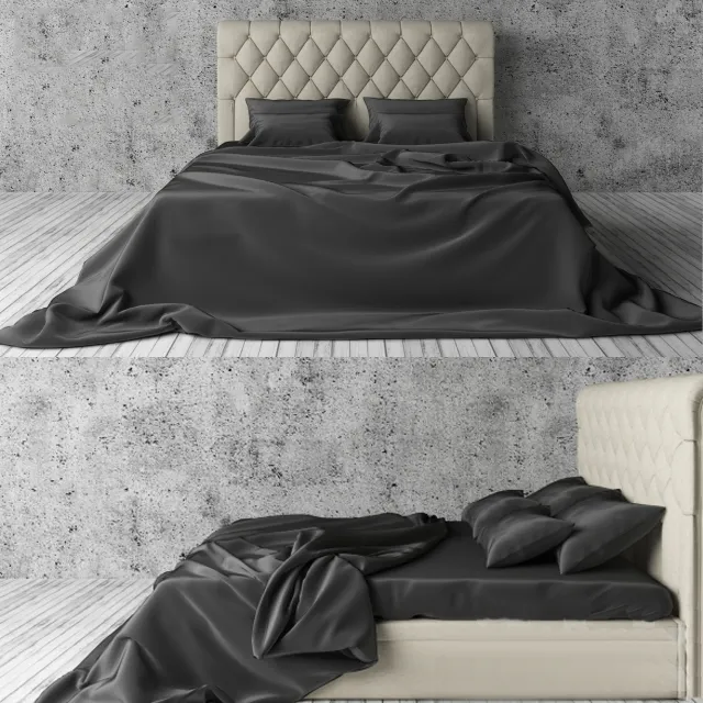 furniture – Bed Loft 129 3D Model furniture – Bed Loft 129 3D Model