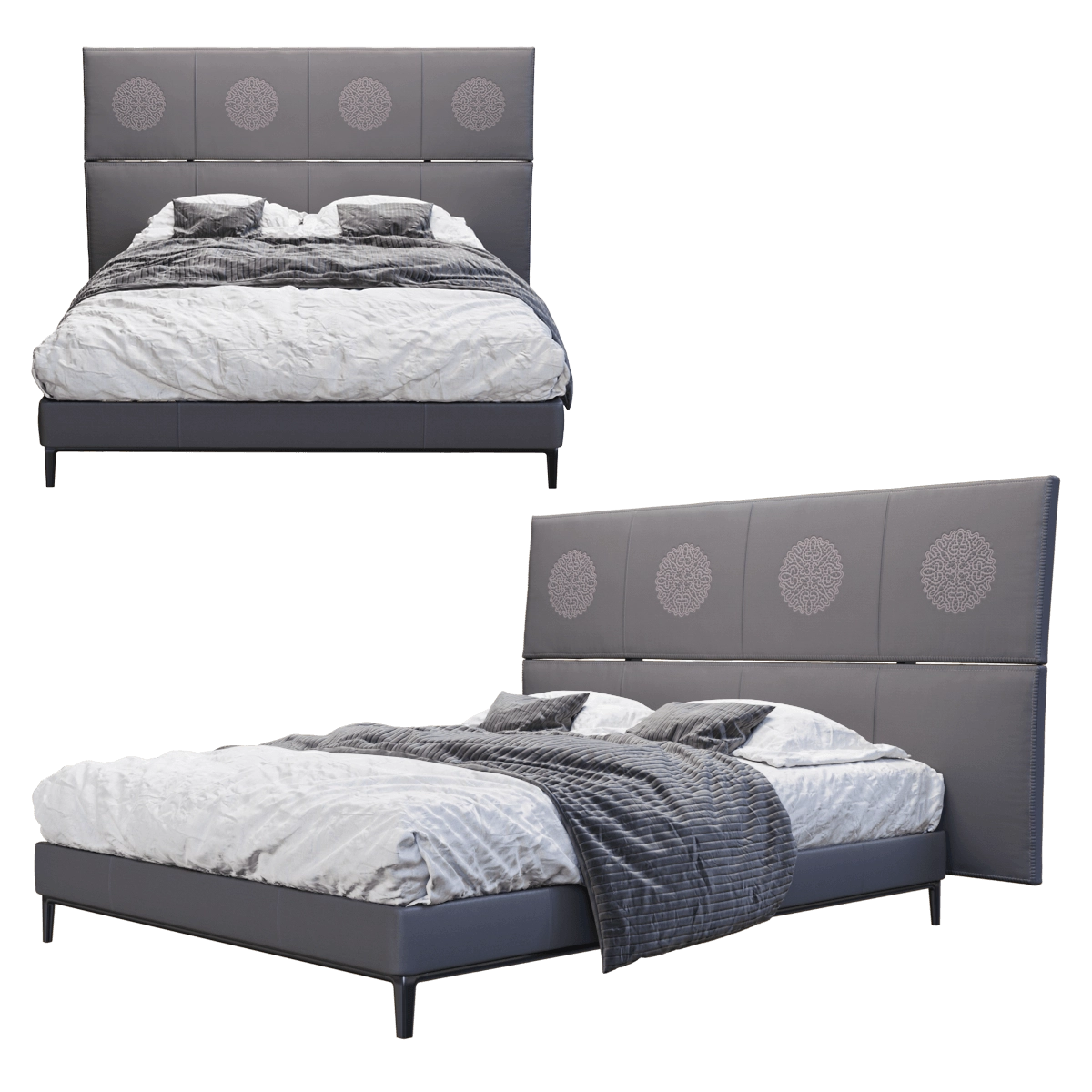 furniture – Bed Lucrezia 3D Model furniture – Bed Lucrezia 3D Model