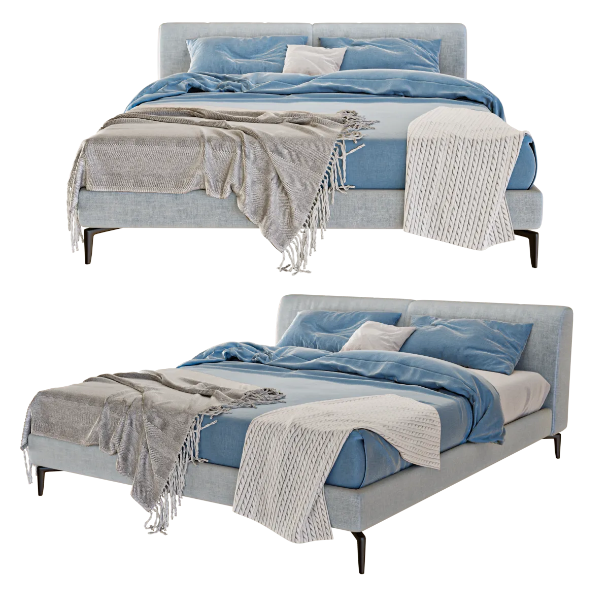 furniture – Bed Margot 3D Model furniture – Bed Margot 3D Model