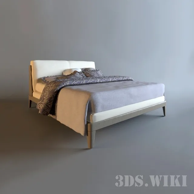 furniture – Bed Misura Emme Assuan 3D Model furniture – Bed Misura Emme Assuan 3D Model